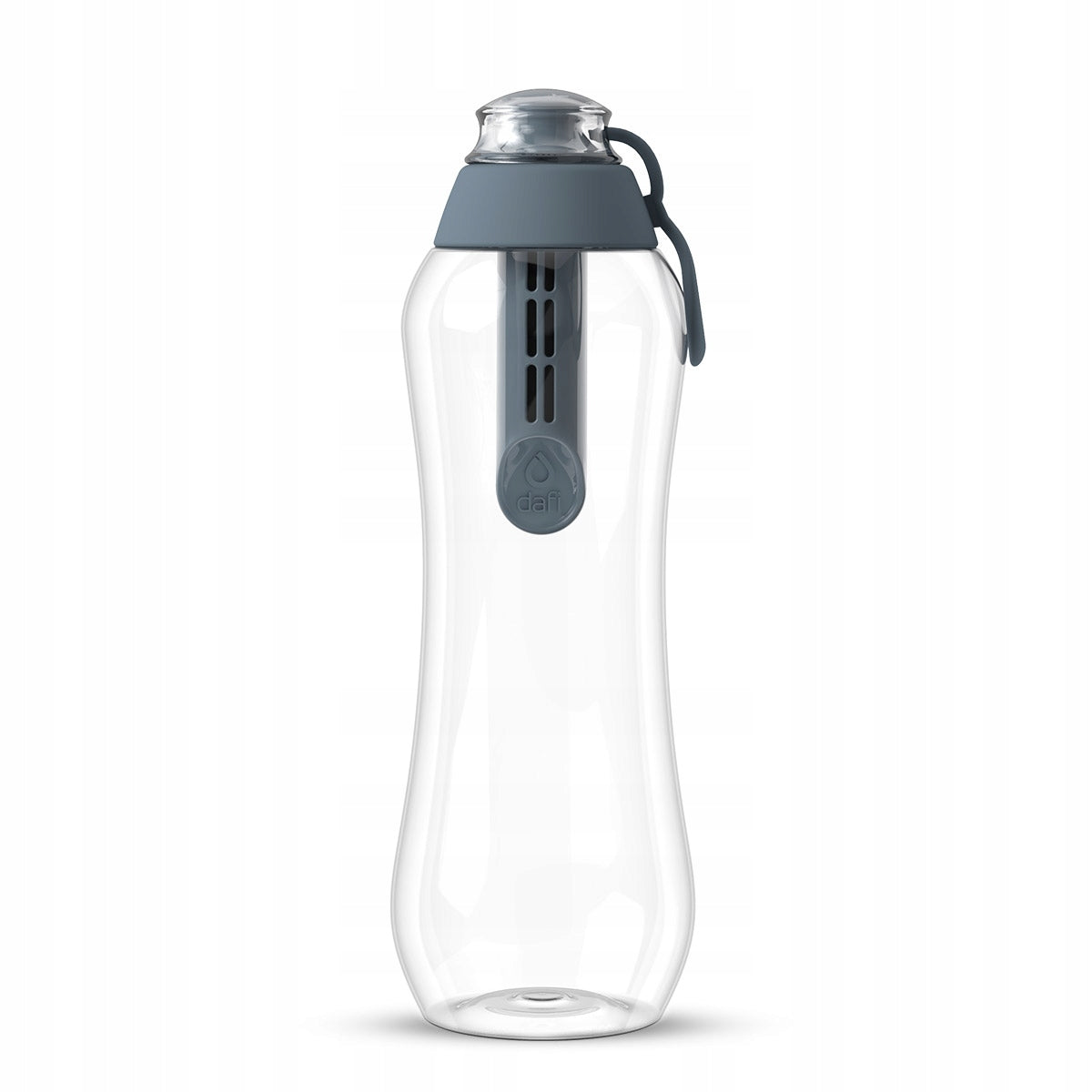 Filter Water Bottle 0,5l Dafi SOFT Steel Grey with 4 Filters Brand Dafi