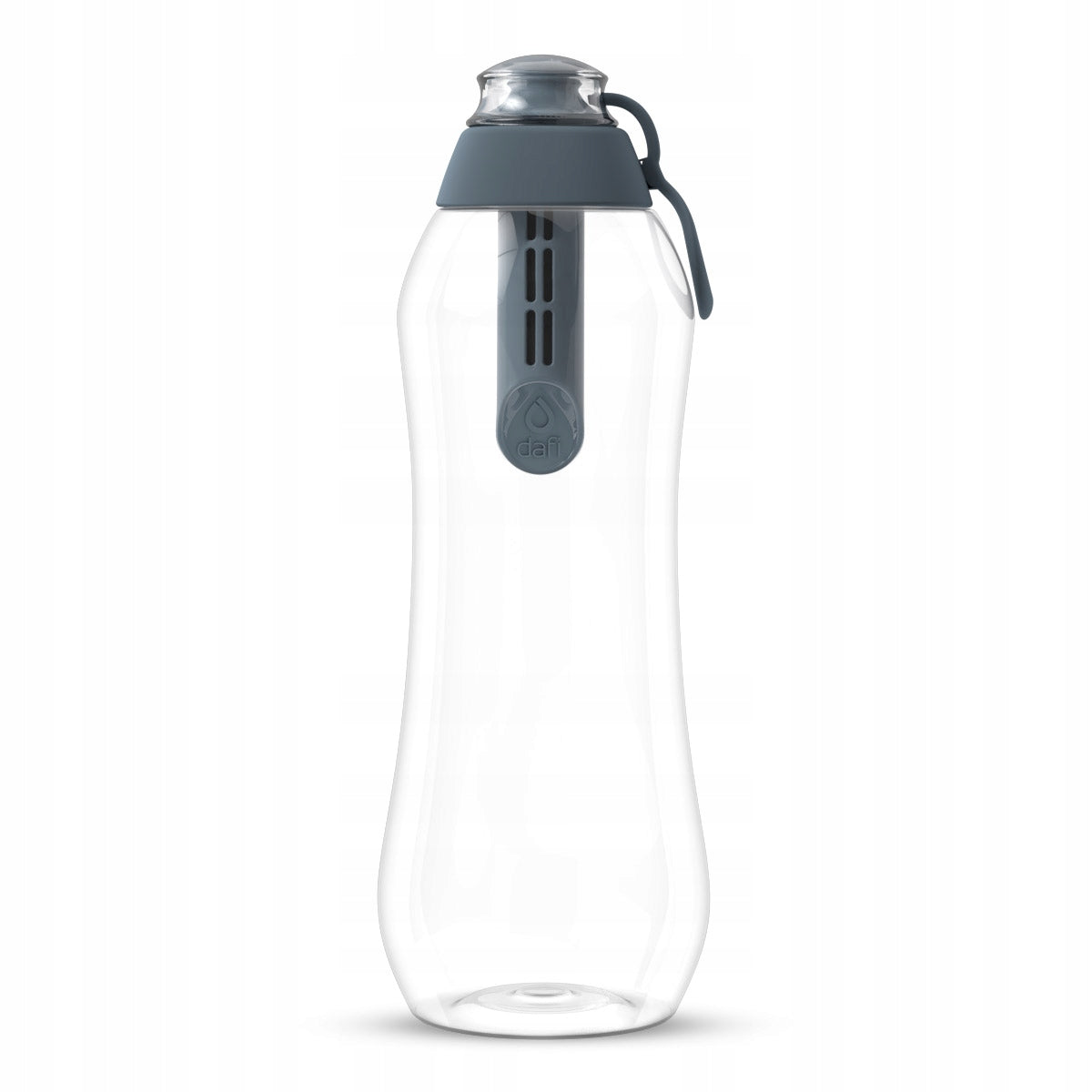 Filter Water Bottle Dafi 0,7l SOFT Grey with 5 Carbon Filters