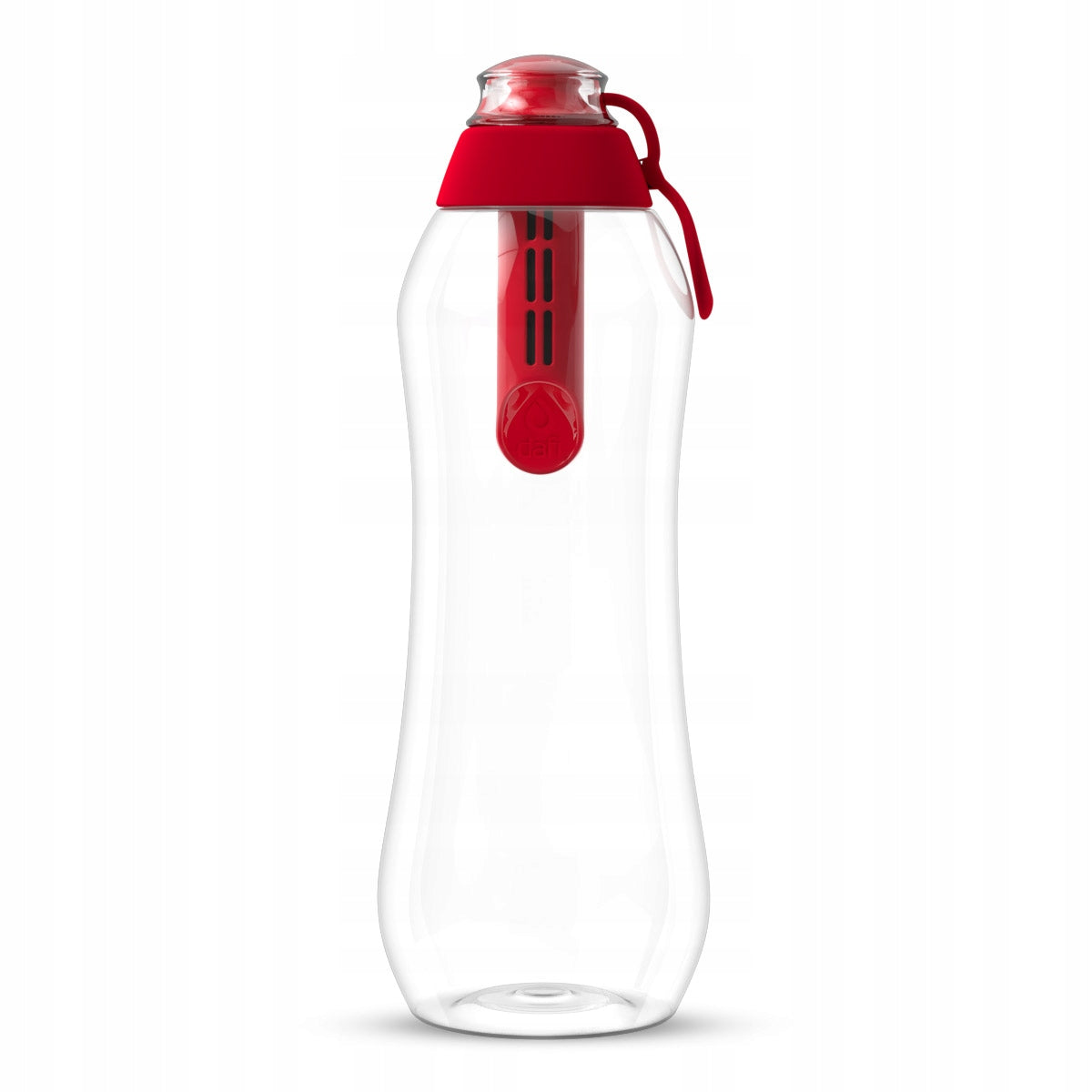 Filter Water Bottle Dafi 0,7l SOFT Poppy with 5 Carbon Filters