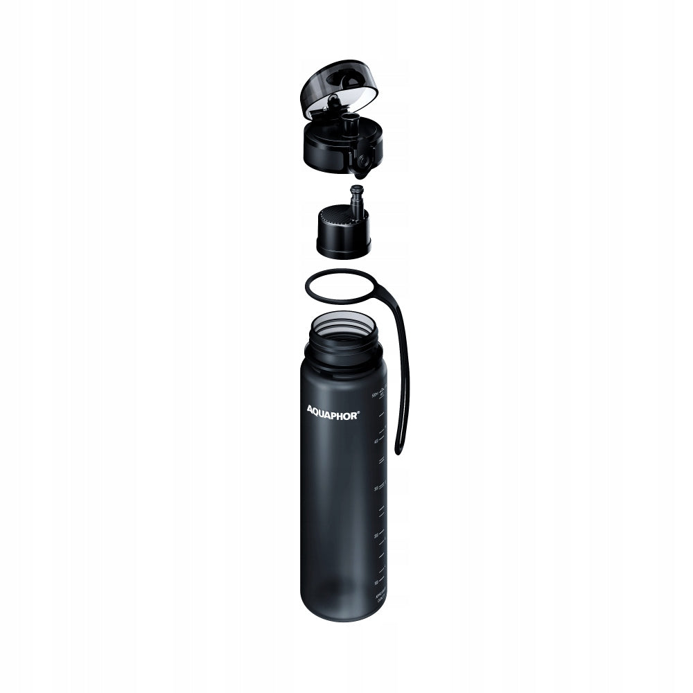 Filter bottle Aquaphor City 0,5 l black Packaging status original
