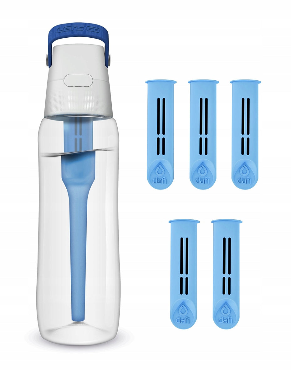 Filter bottle Bottle with straw Dafi Solid 0,7l blue with filter Dafi EAN (GTIN) 5907057952939