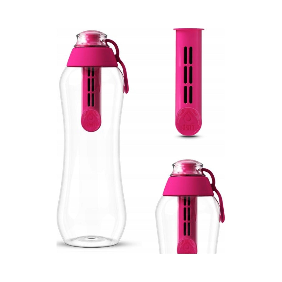 Filter bottle Dafi Soft 0,5 l pink