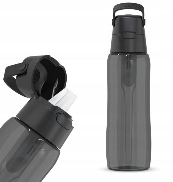 Filter bottle Dafi Solid 0,7 L Black coloured + 4 FILTERS | ORIGINAL EAN (GTIN) 5907057954629