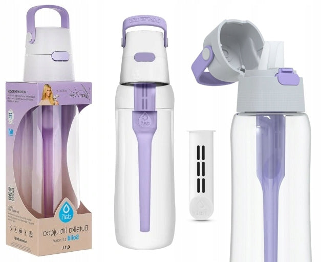Filter bottle Dafi Solid 0,7l Digital Lavender Manufacturer code D.BUT.FIL.SOLID.0.7.Z.4WK.LAV.KRP