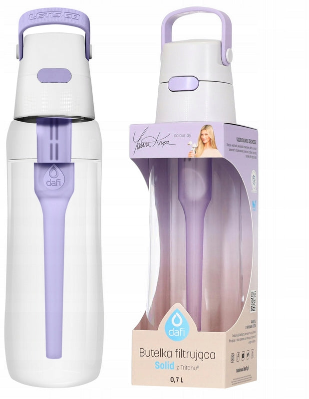 Filter bottle Dafi Solid 0.7l TRITAN Lavender / Purple EAN (GTIN) 5904870073926