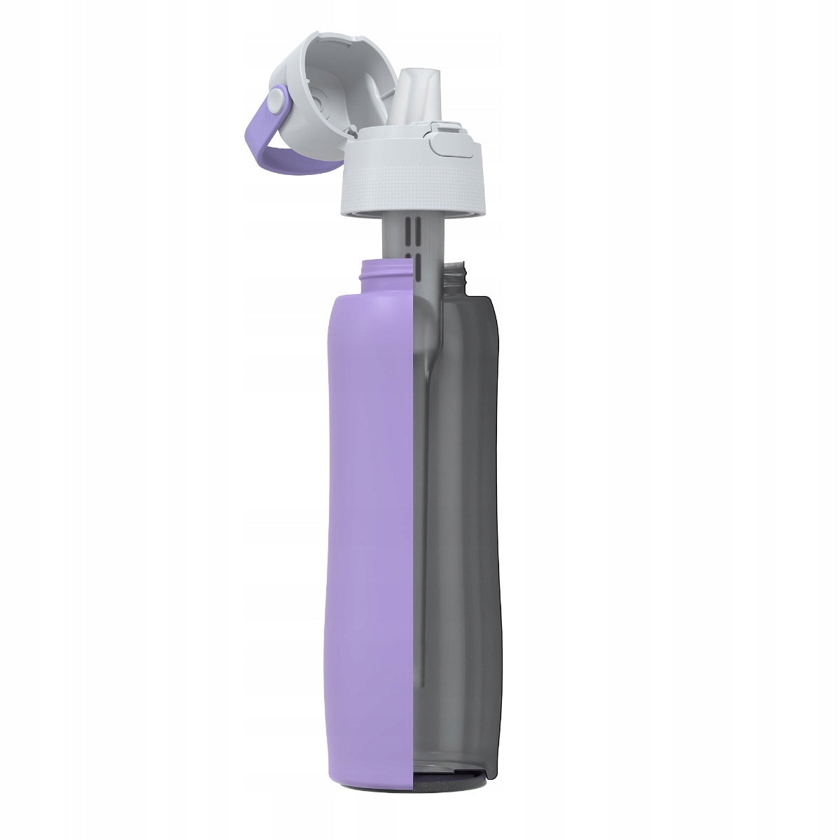 Filter bottle Dafi Solid Steel 0,8 l purple/ lavender Packaging status original