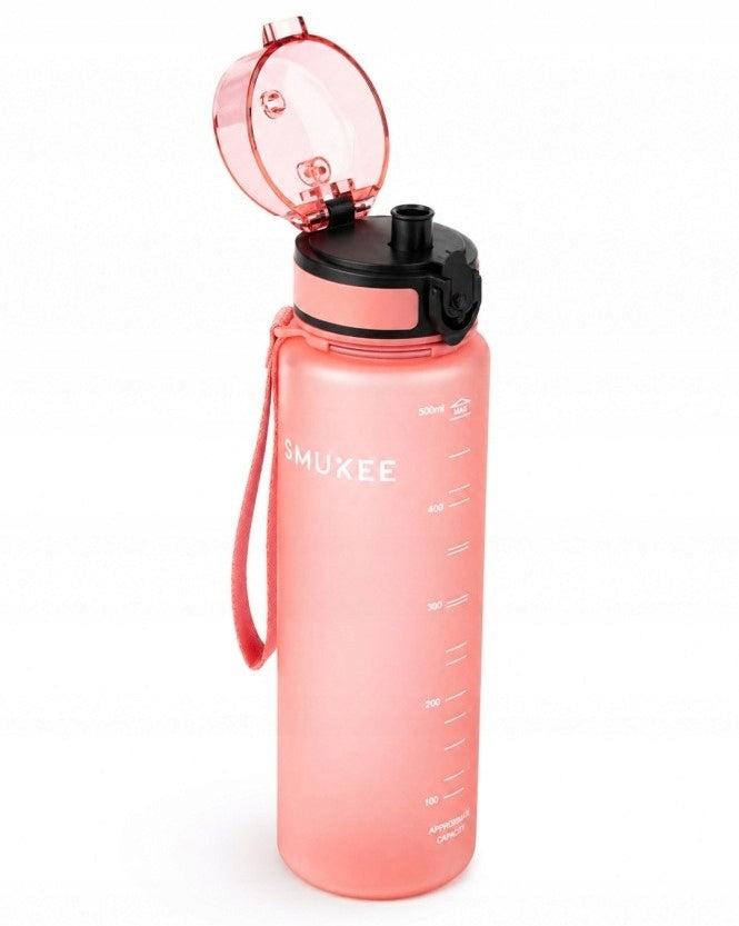 Filter bottle SMUKEE 0,5 l pink