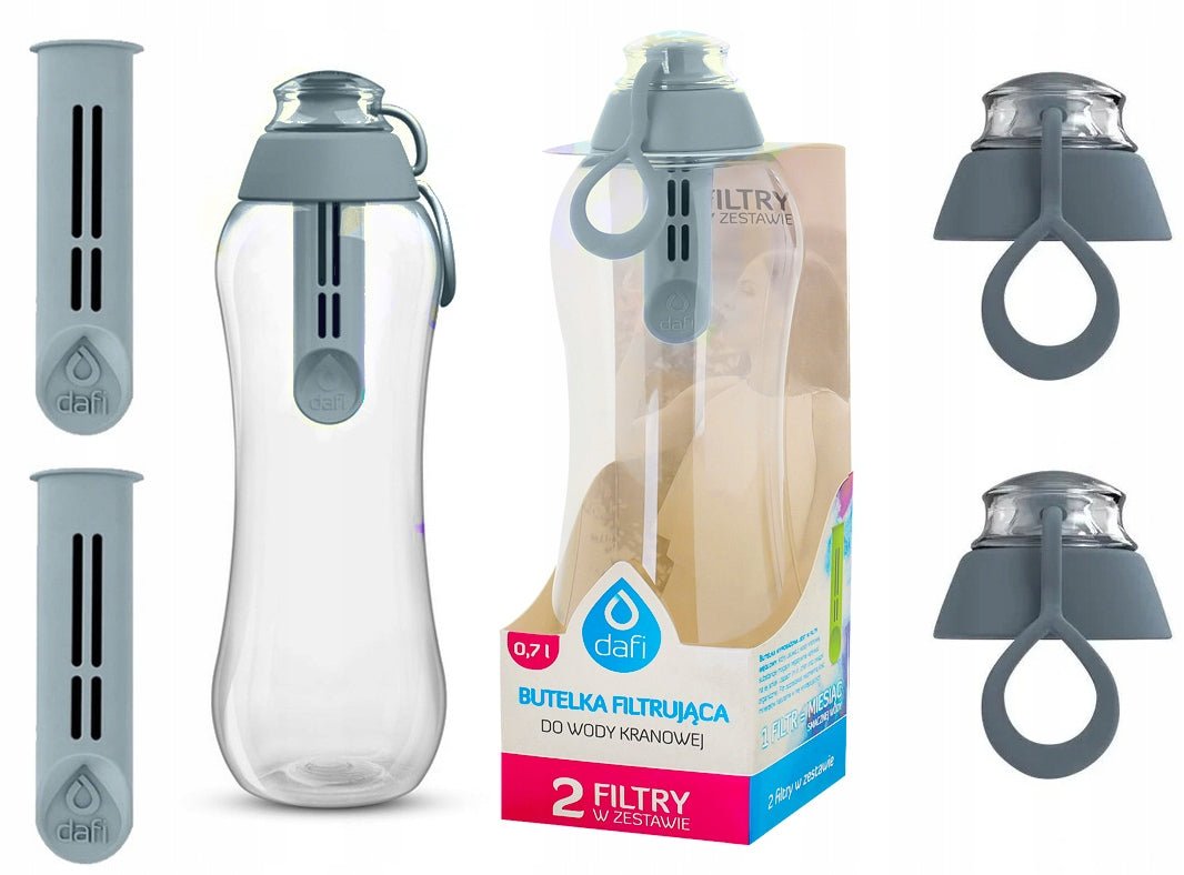 Filter bottle for water DAFI 0.7L + 2 FILTERS + 3 NUTS | ORIGINAL