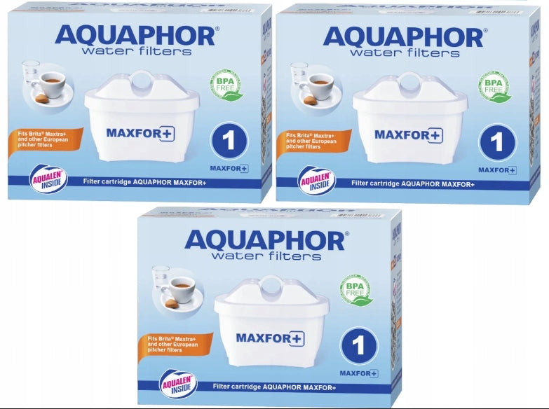 Filter cartridge Aquaphor B25 Maxfor Maxfor+ 3 pcs. - Brita Dafi Unimax