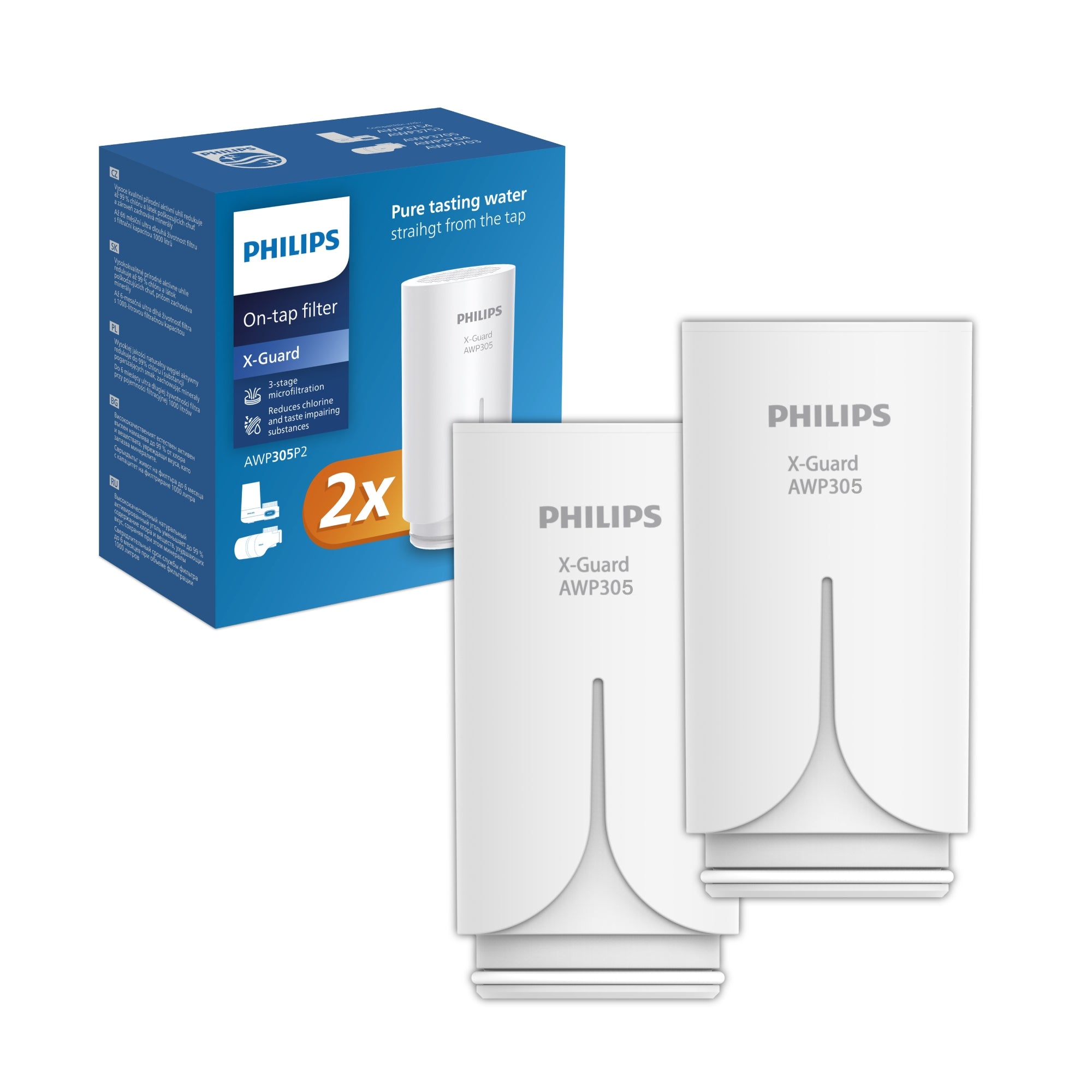 Filter cartridge PHILIPS set of 2 cartridges