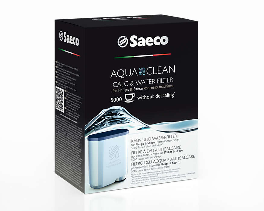 Filter for pressure machine Saeco Philips CA6903/00 AquaClean 1 piece Customs tariff code 84212980