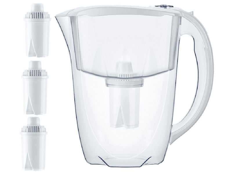 Filter jug AQUAPHOR Ideal White + 3 cartridges