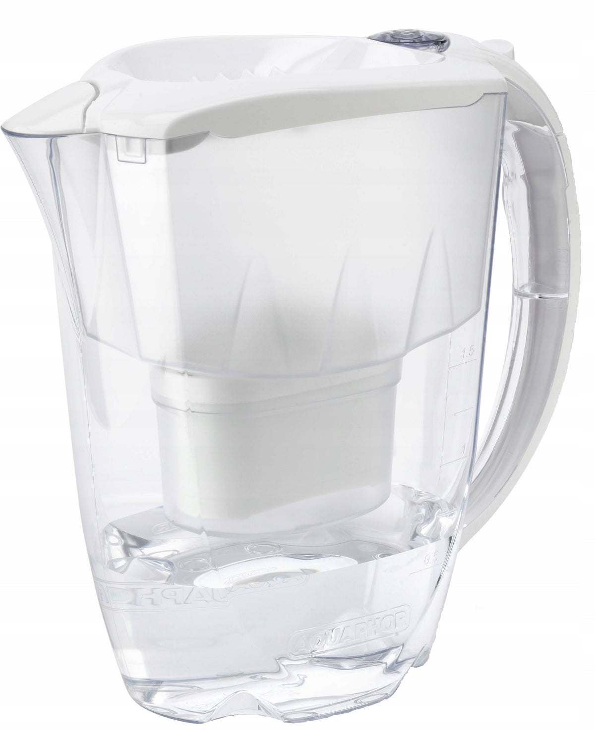 Filter jug Amethyst Aquaphor white + 6 cartridges Packaging status original