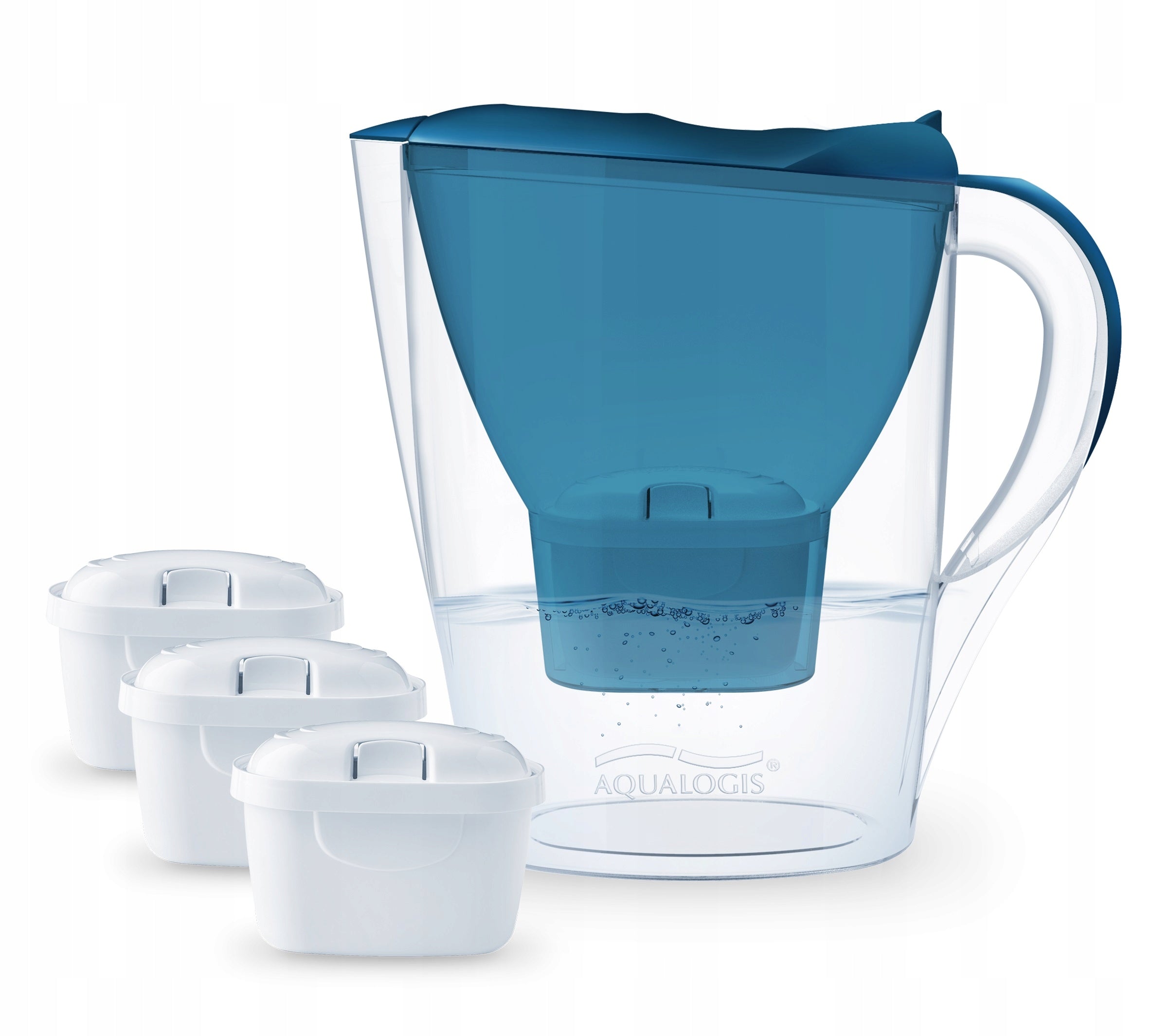 Filter jug Aqualogis 2.6L + 3 Cartridges