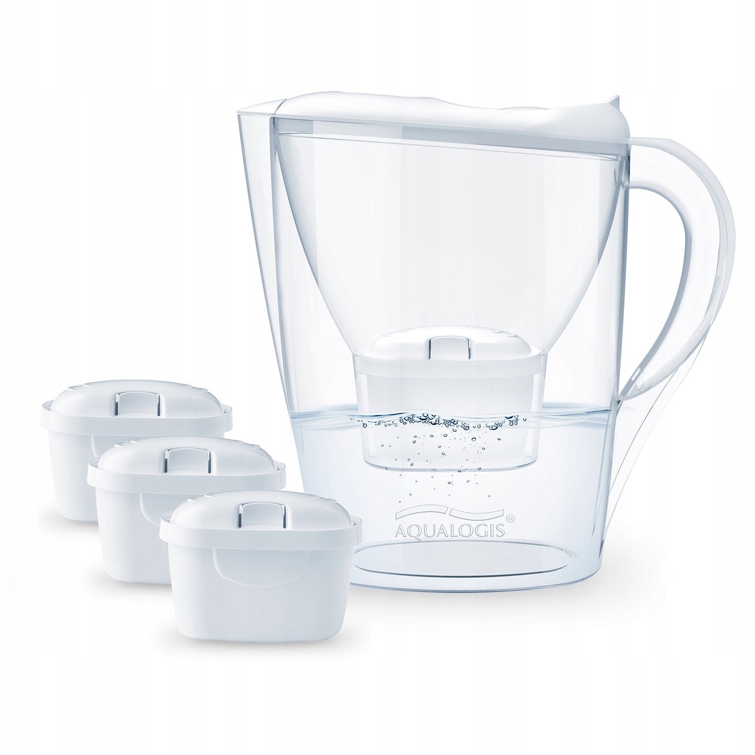 Filter jug Aqualogis Harmony 2,6 l + 3 Pure+ cartridges Packaging status original