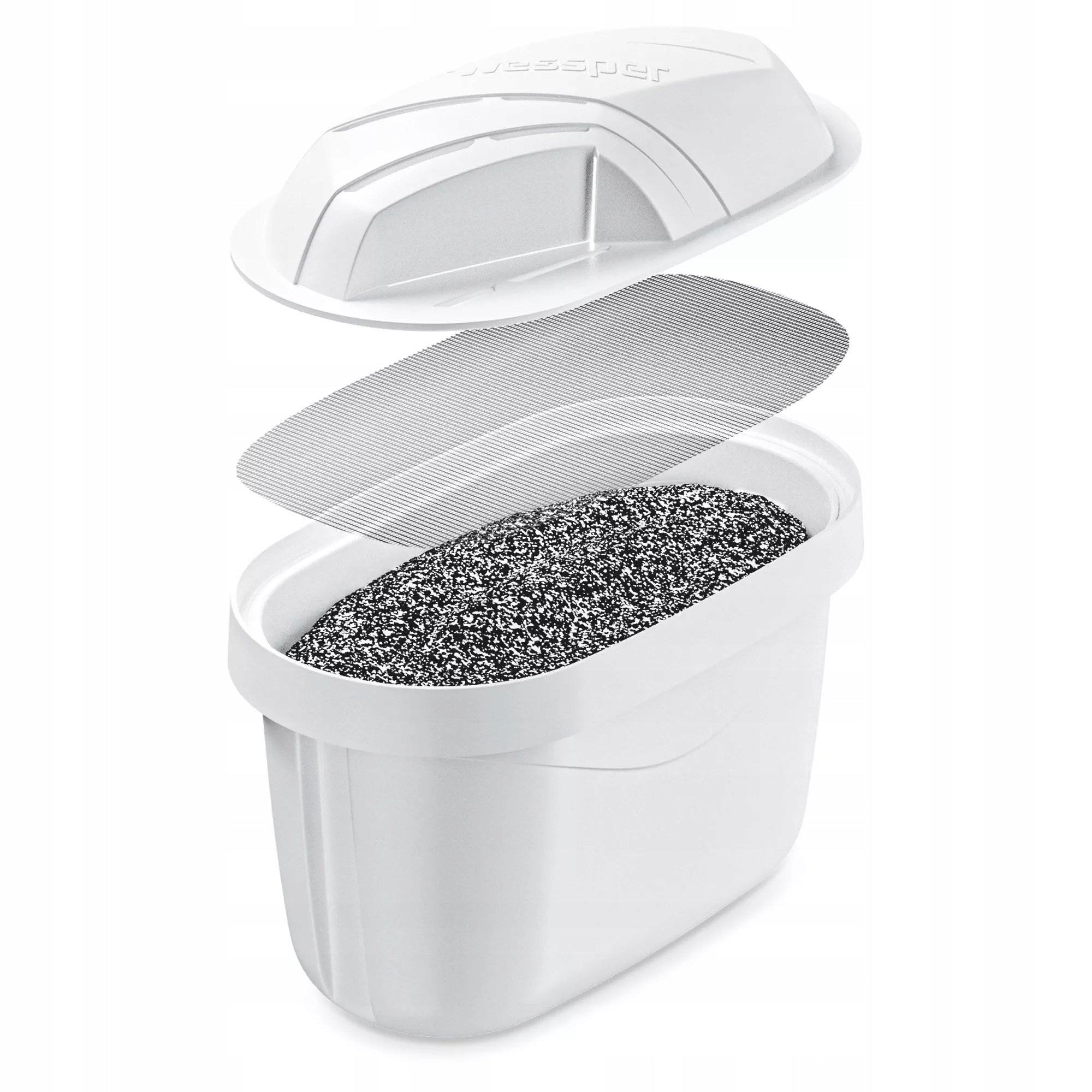 Filter jug Aquamax BASIC 2,8l WESSPER White + CARTRIDGE Manufacturer code WES203-WH