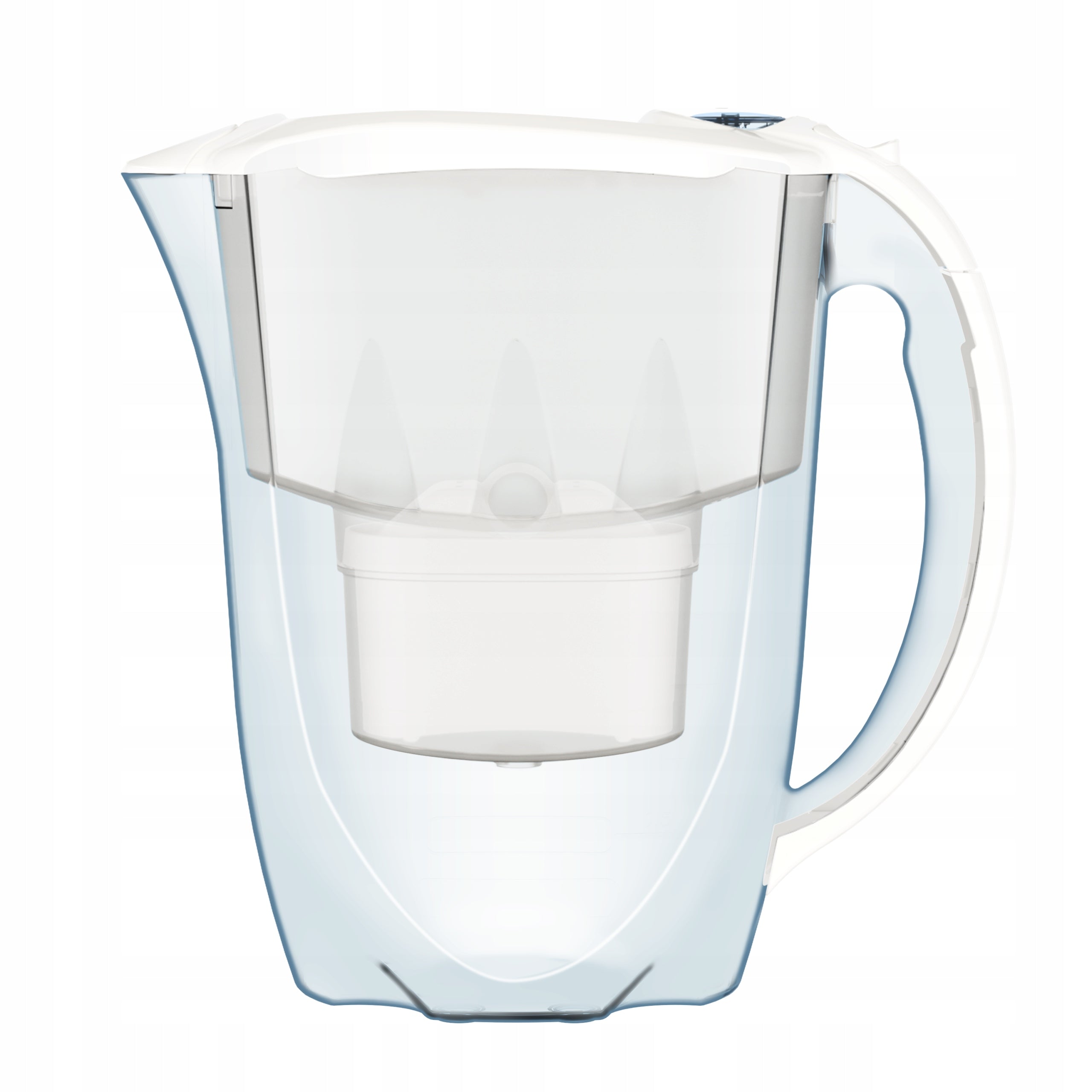 Filter jug Aquaphor Amethyst 2,8 l + 6 cartridges (3 + 3Mg), white Packaging status original