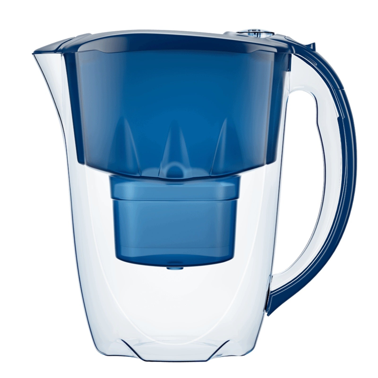 Filter jug Aquaphor Amethyst 2,8 l navy blue with 7 Maxfor inserts Manufacturer code P82MFPSM