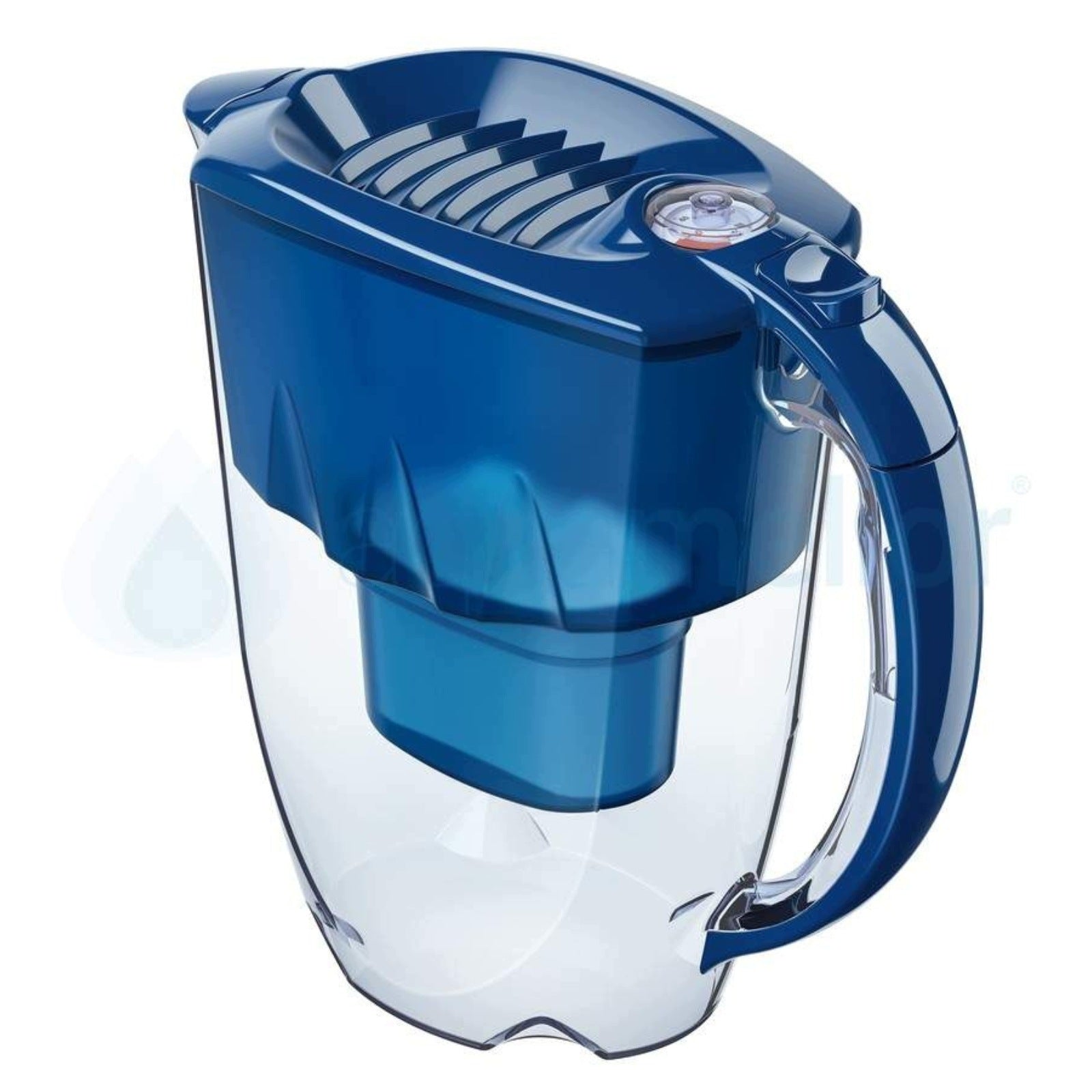 Filter jug Aquaphor Amethyst 2,8 l navy blue with 7 Maxfor inserts Packaging status original