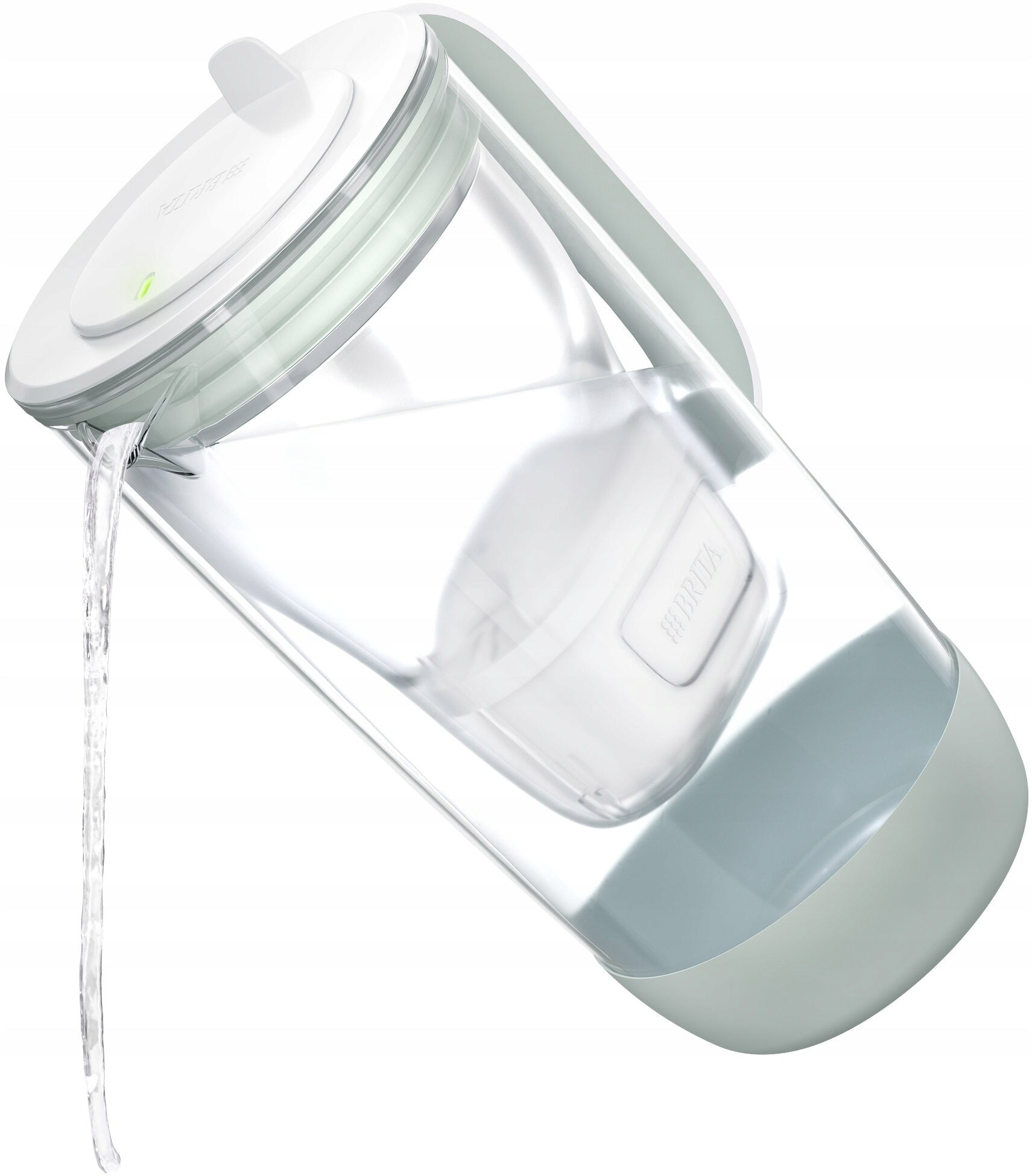 Filter jug BRITA Glass Mint Model Glass