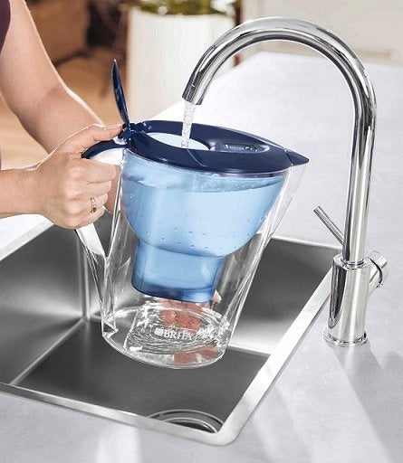 Filter jug BRITA MARELLA XL 3.5L without cartridge filter Brita Maxtra Pure Model Marella XL