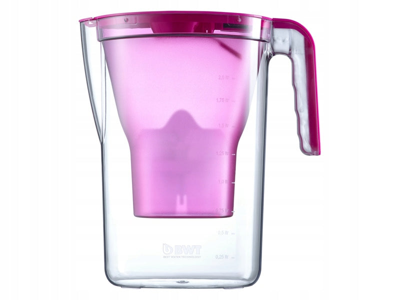 Filter jug BWT Vida + 3 cartridges MG2+ Pink