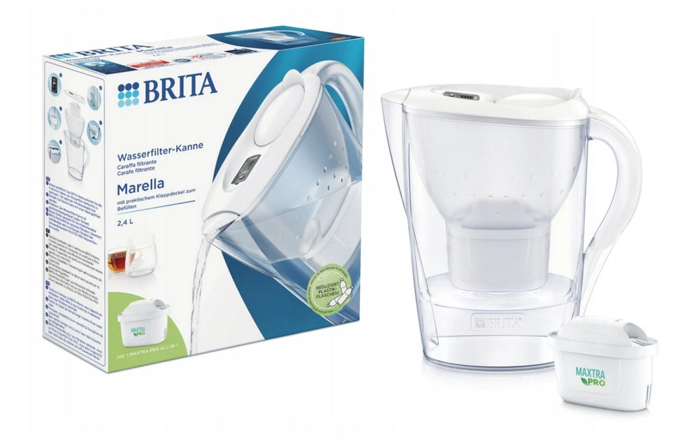 Filter jug Brita Marella 2,4 l white 1 maxtra cartridge Manufacturer code 4006387125219