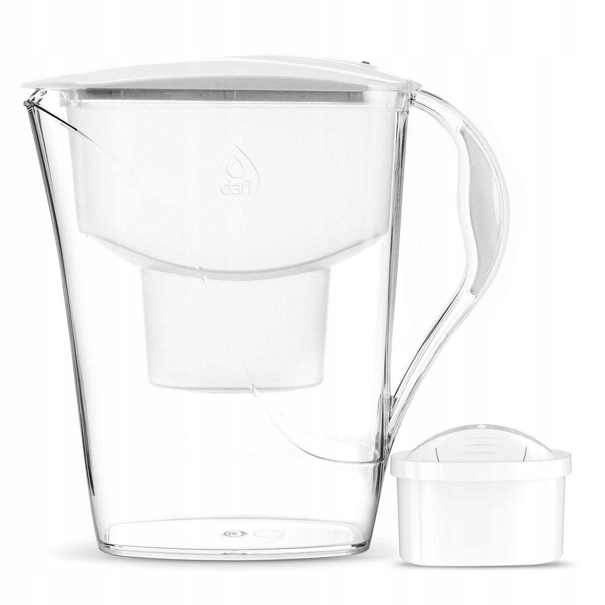 Filter jug Dafi Luna Unimax 3.3L Multi + 2 cartridges white