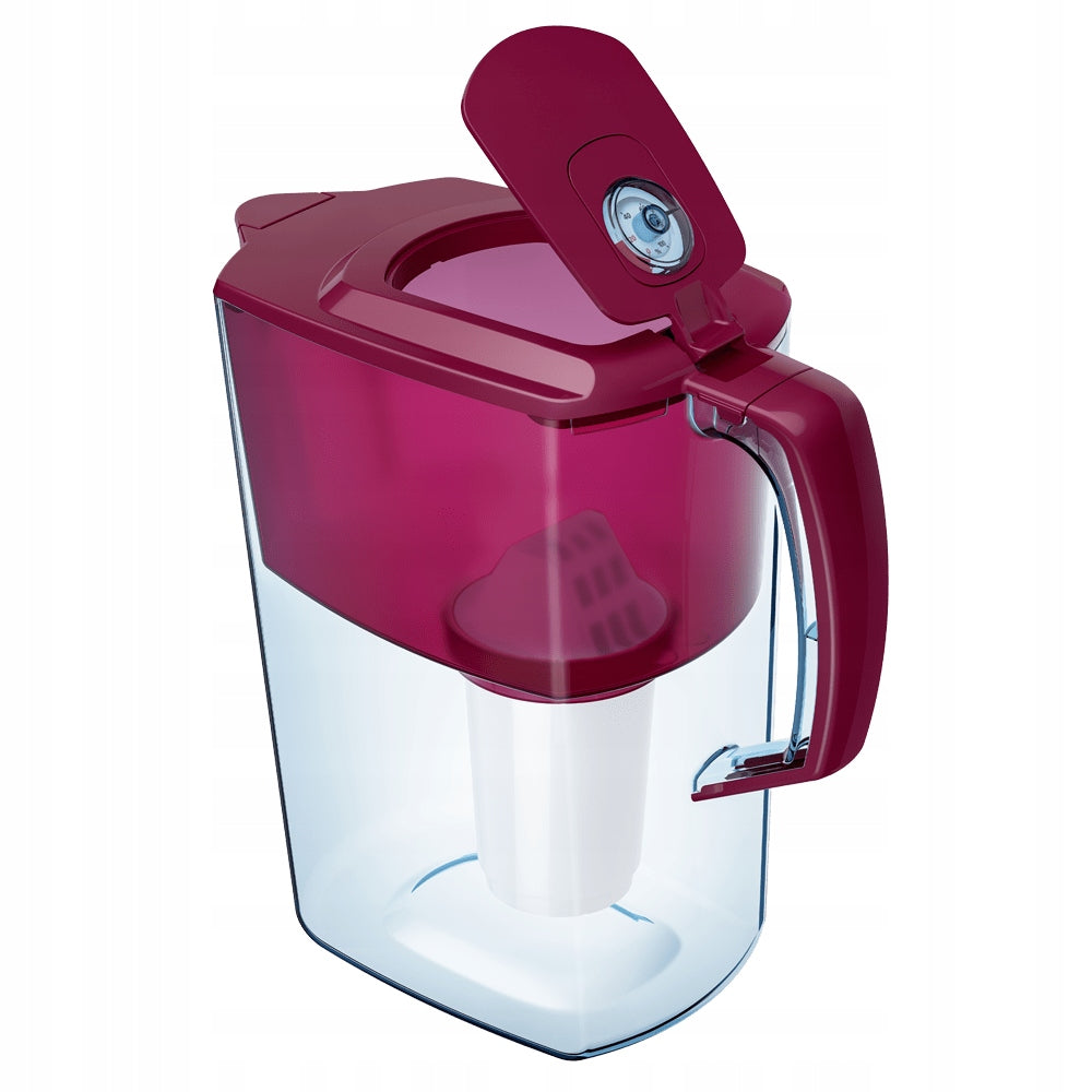 Filter jug large XL Aquaphor Atlant 4l with insert A5, cherry Number of cartridges included in the kit 1