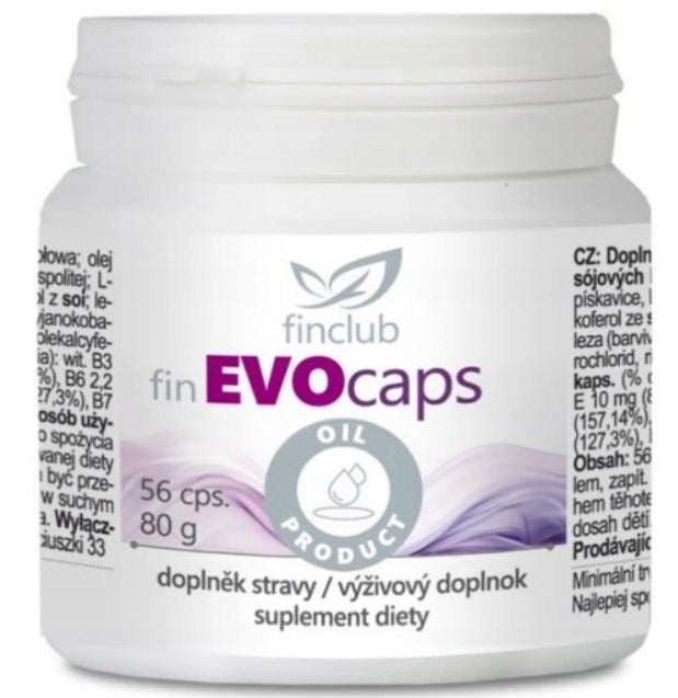 Fin FINCLUB Evocaps 56 caps. – Optimal Formula for Hair, Skin and Nails
