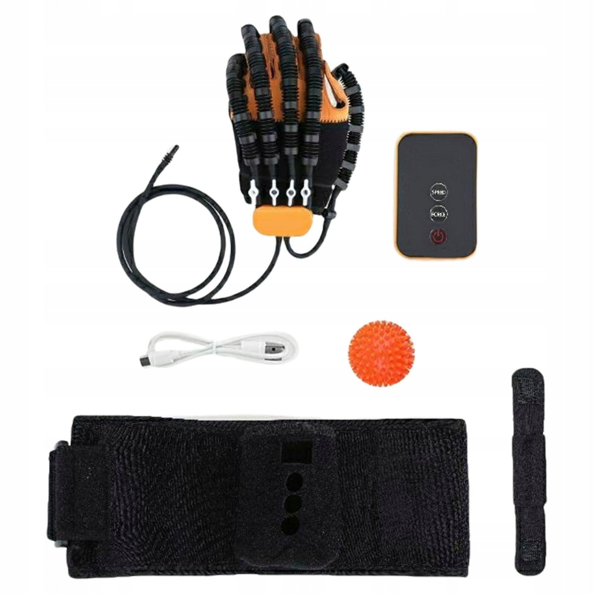 Finger Rehabilitation Robot Glove Multifunctional Training Device XL Left