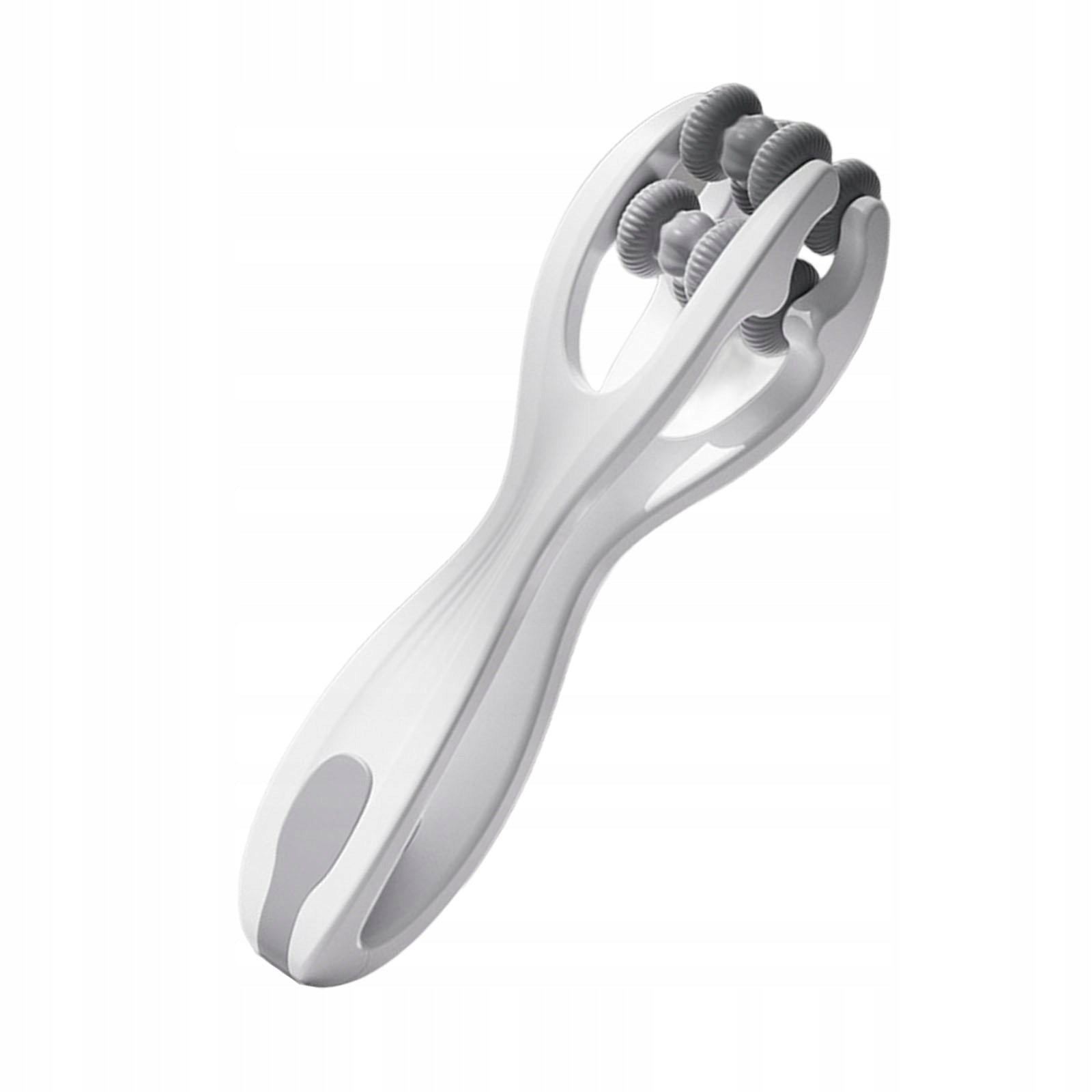 Finger Roller Massager Handheld Hand Massager Double Roller for Gray