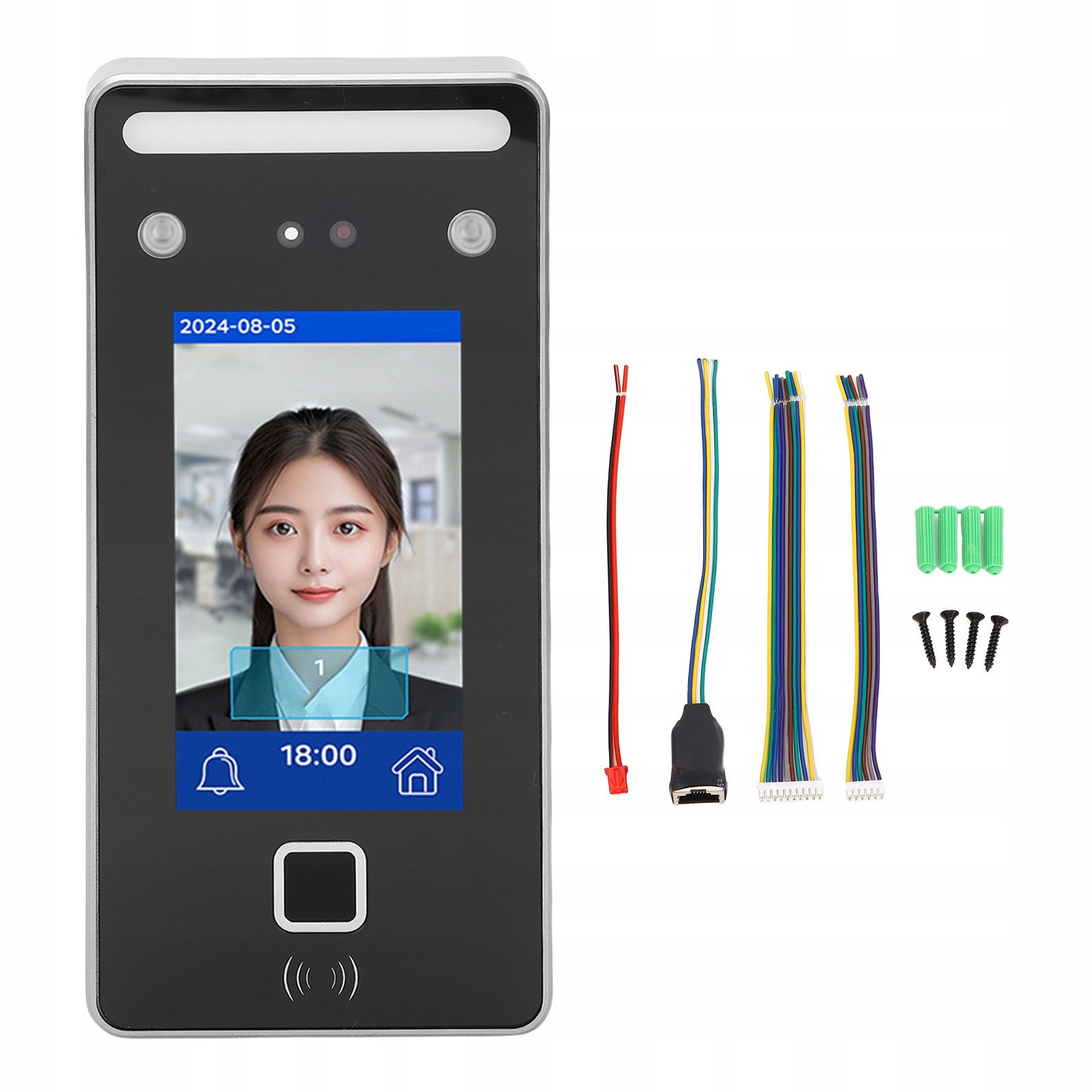 Fingerprint recognition Presence Visible presence light B9