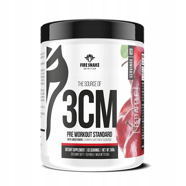 Fire Snake Nutrition | 3CM 500g | Creatine Malate | Tri Creatine | Apple
