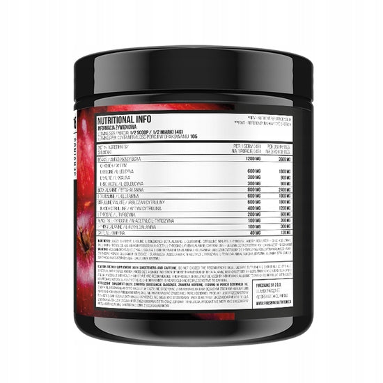FireSnake - BCAA Turbo - 420g tropical EXPIRATION DATE 08/2026 Expiration date at least 2 weeks from the date of purchase