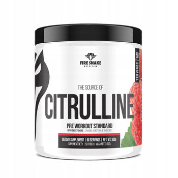FireSnake CITRULLINE MALATE 300g CITRULLINE MALATE Raspberry citrulline