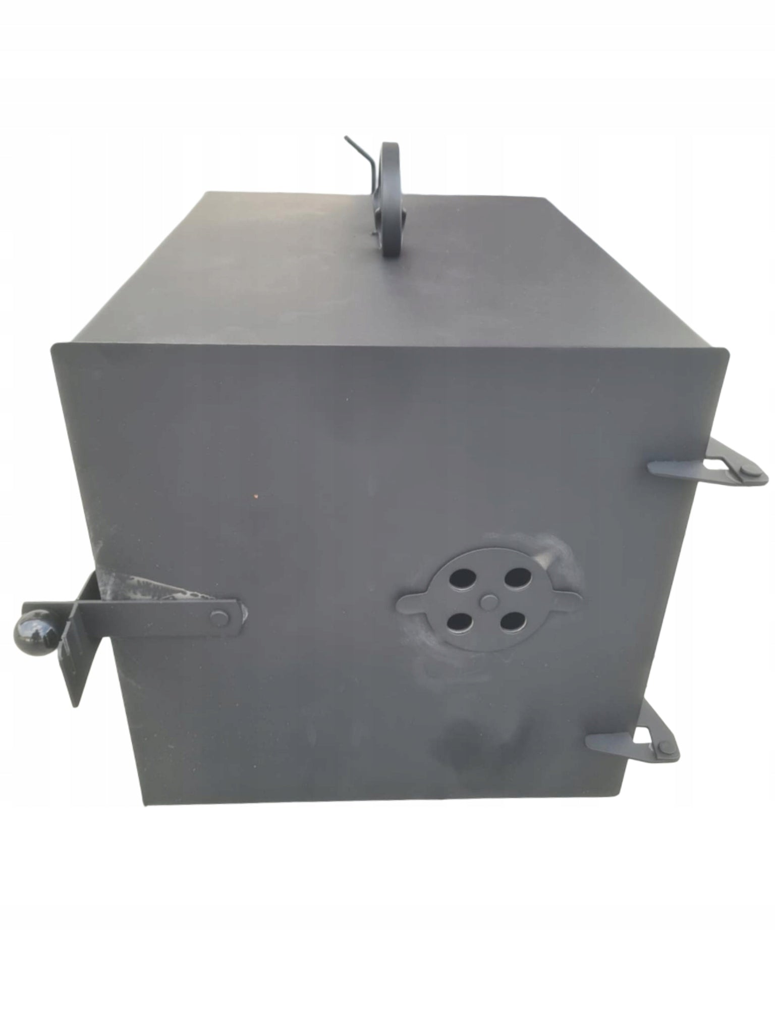 Fireplace for smokehouse dryer large 40x30x30cm stove steel garden stove Manufacturer code Palenisko do wędzarki