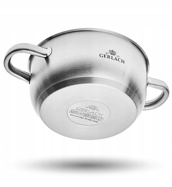 First 7-Piece Stainless Steel Pot Set Material stainless steel