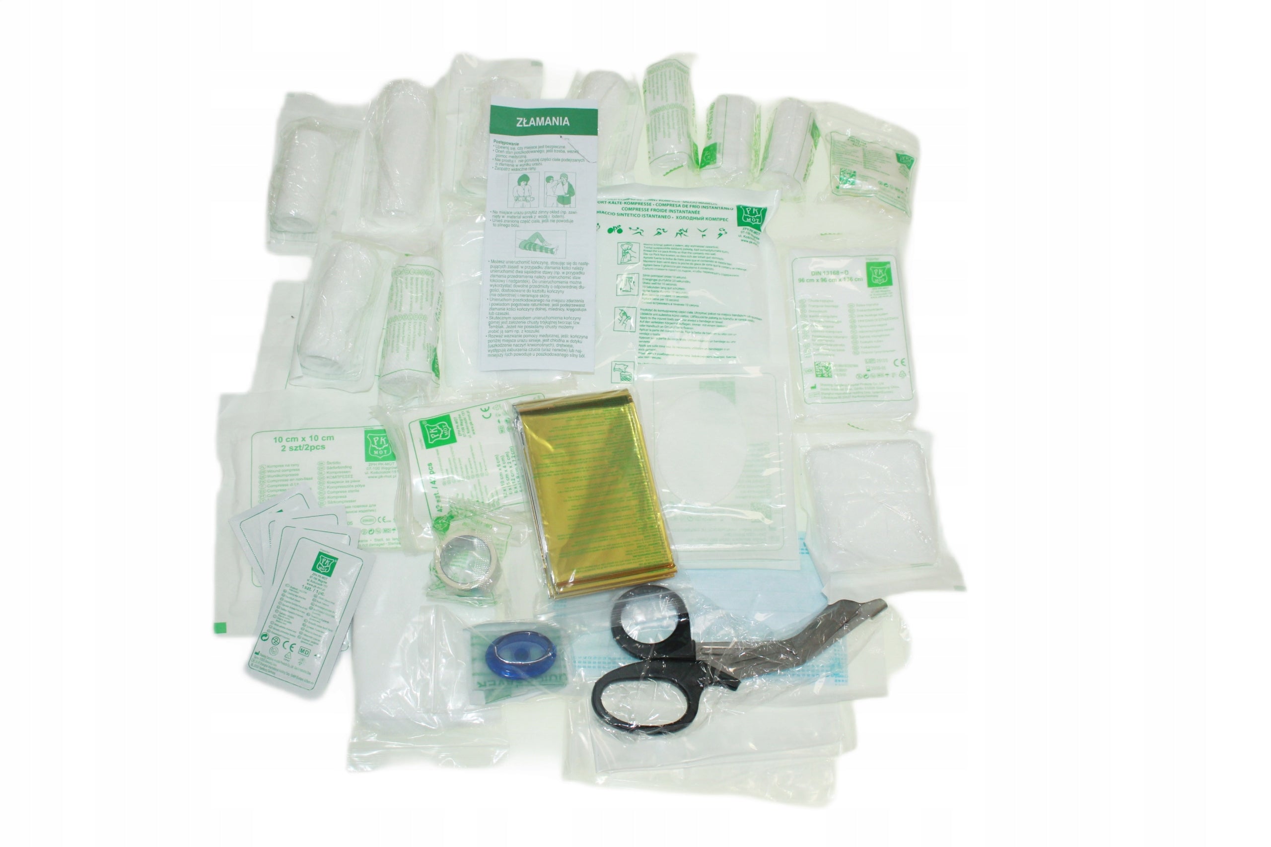 First Aid Kit Equipment First Aid Kit Refill Set DIN + 13157 large Packaging status original