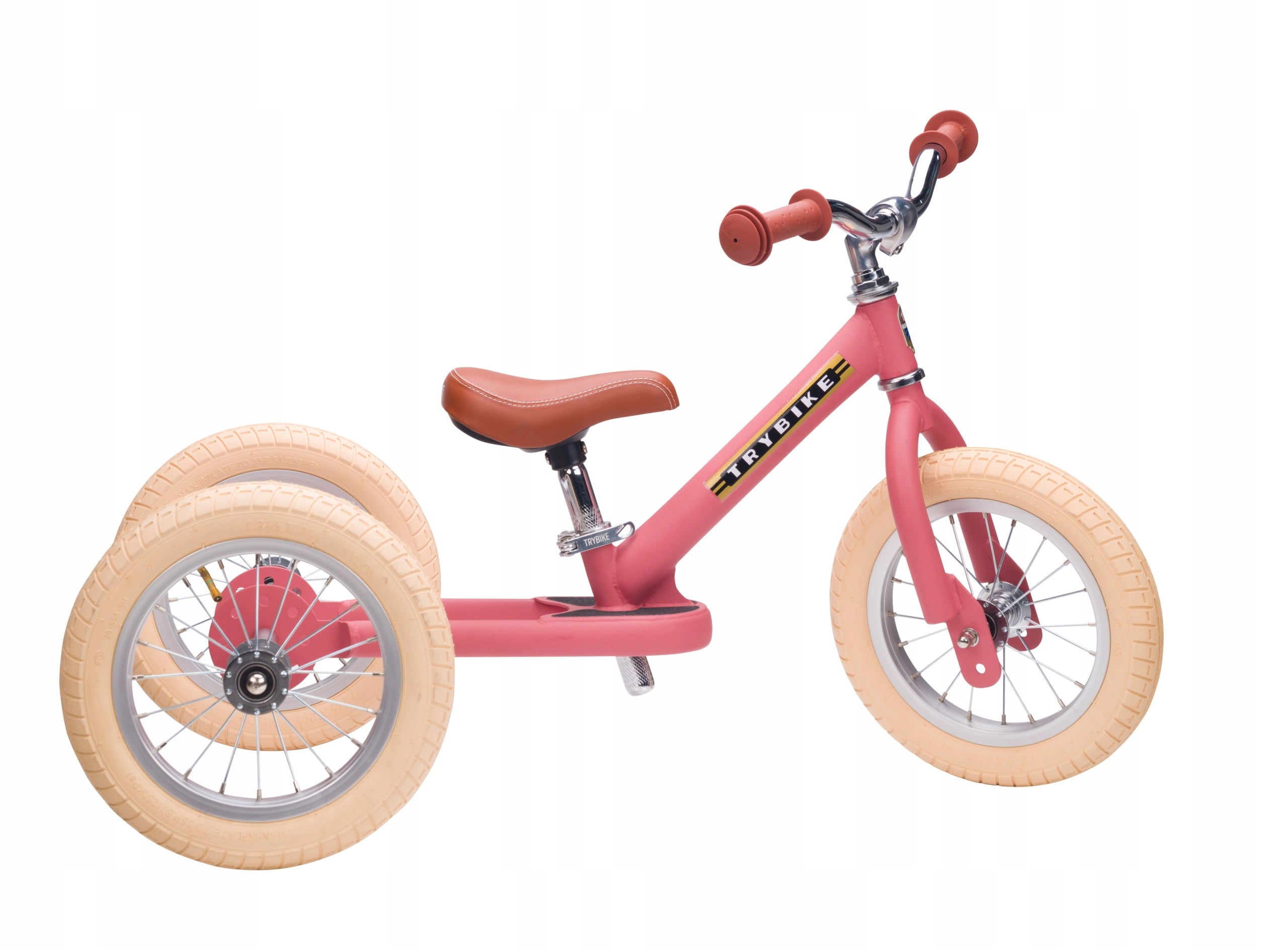 First children's balance tricycle 2in1 - Trybike Pink 15m+ Packaging status original