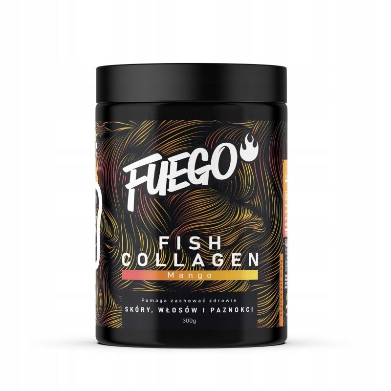 Fish Collagen FUEGO 300 g MANGO FISH COLLAGEN Coenzyme Q10 Biotin Brand no brand