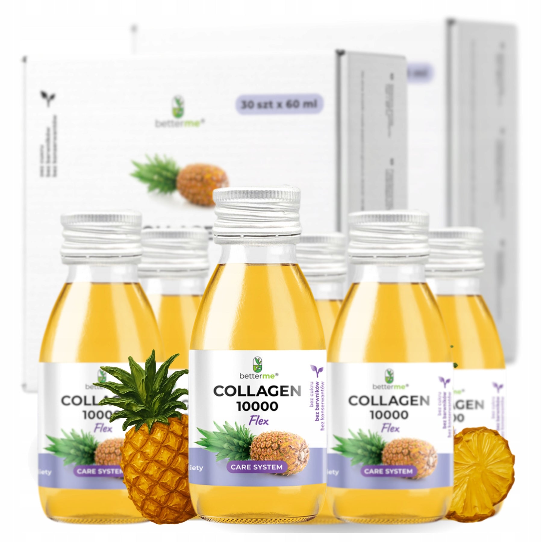 Fish Collagen for Drinking 10000 mg Flex 2x – joints, bones, muscles, pineapple