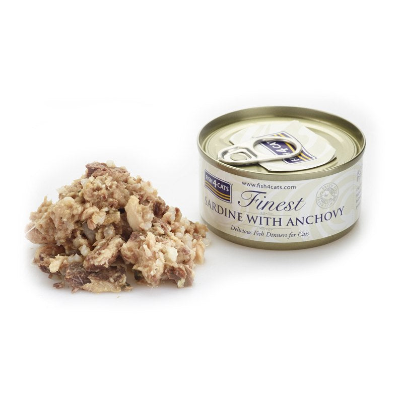 Fish4Cats - Sardine with Anchois 70g - WET CAT FOOD