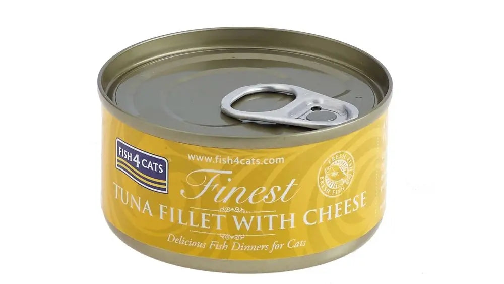 Fish4Cats - Tuna Fillet with Cheese 70g - WET CAT FOOD Brand Fish4Cats