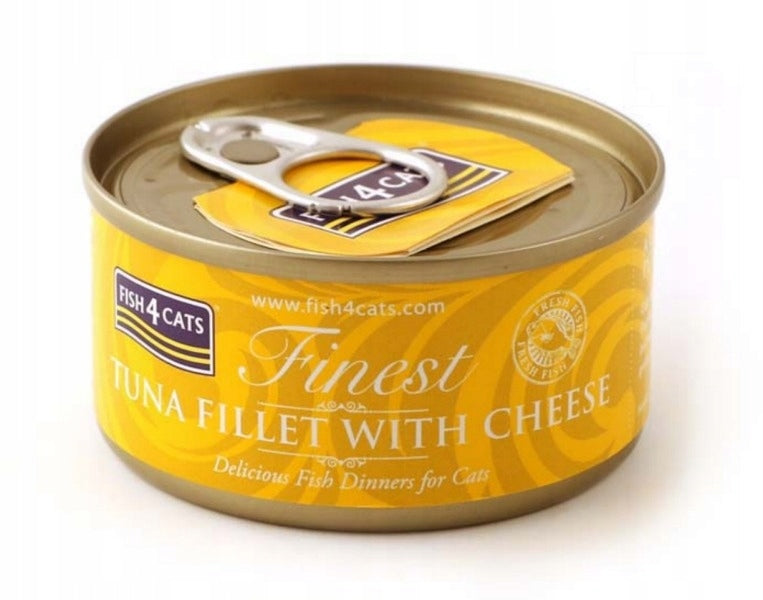Fish4Cats - Tuna Fillet with Cheese 70g - WET CAT FOOD Manufacturer code 5060084829596