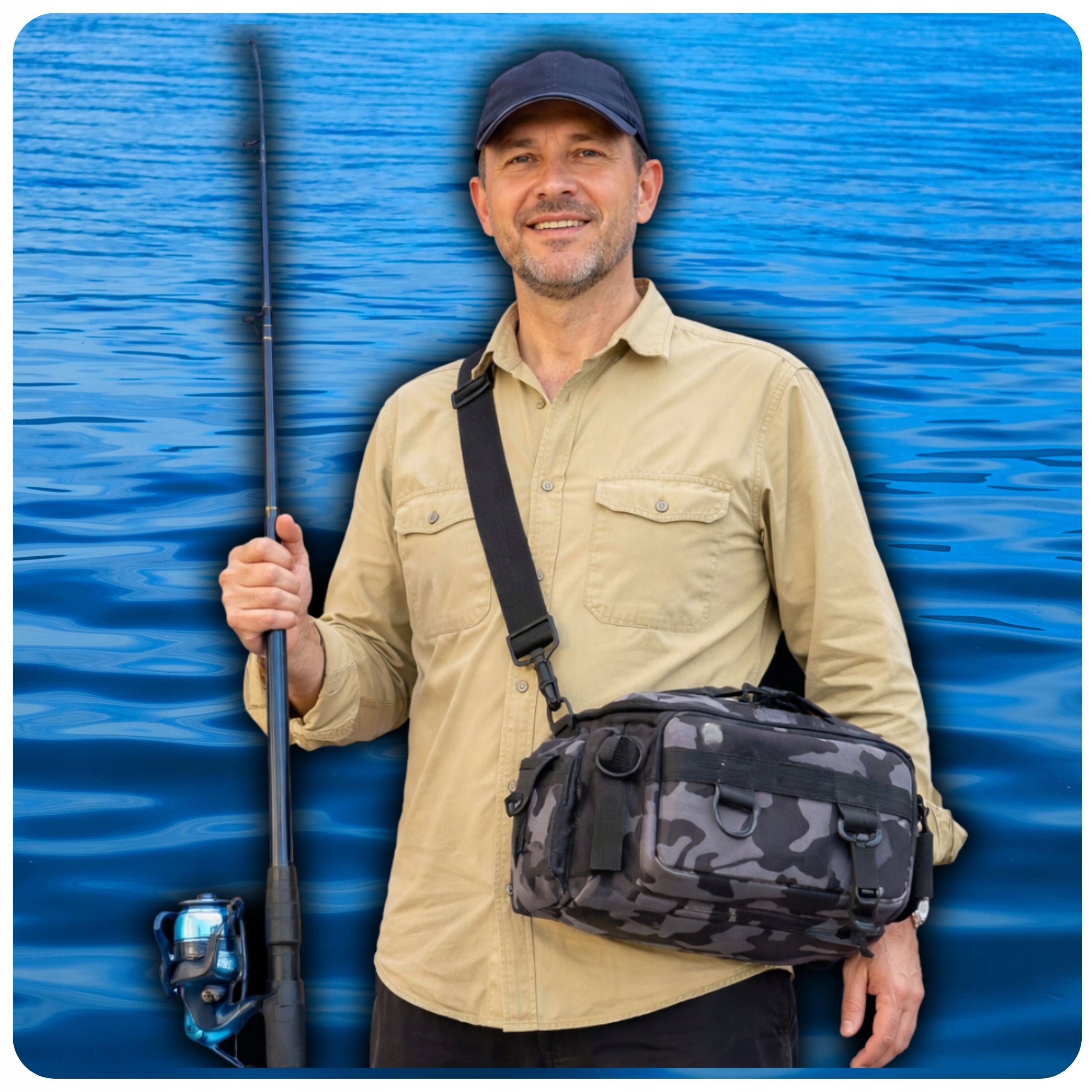 Fishing BAG SPINNING Lure Accessories Spinning WATERPROOF LARGE Brand x-pike