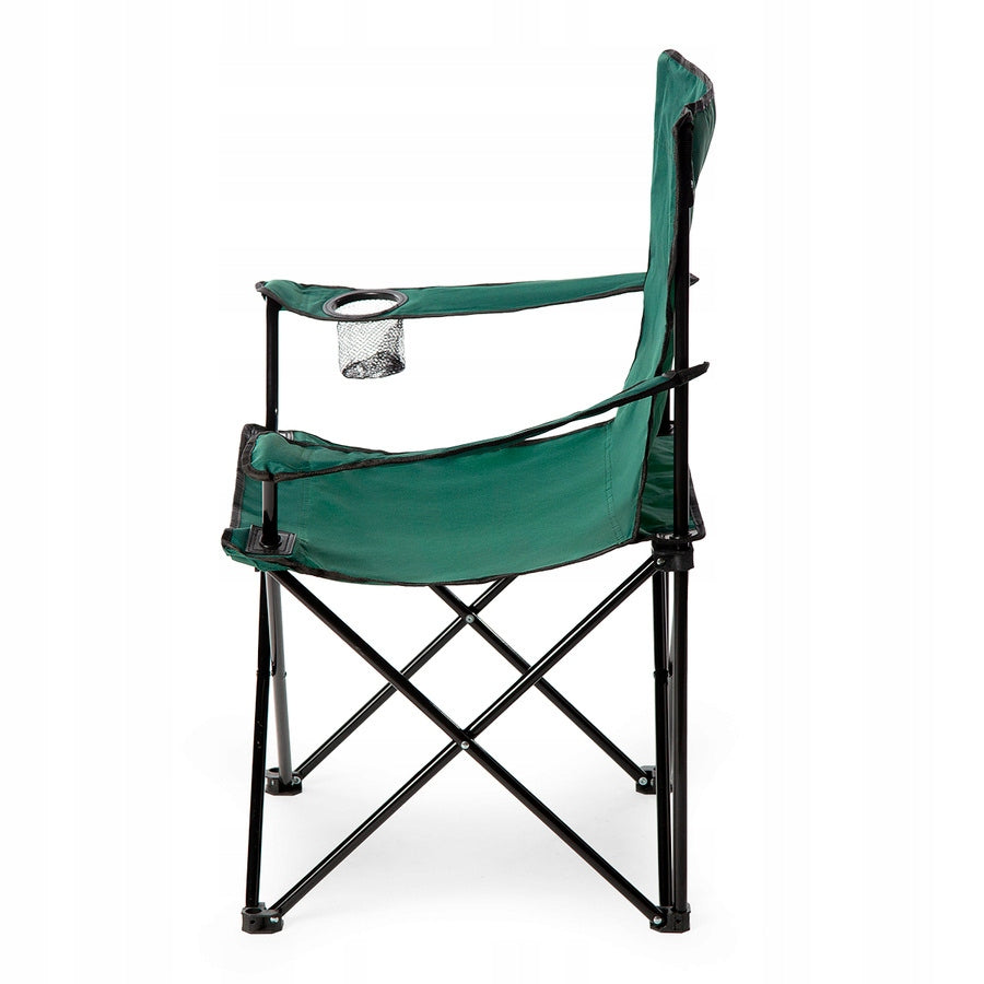 Fishing Chair Camping Chair Green Folding + NILS Cover Product weight with unit packaging 3 kg