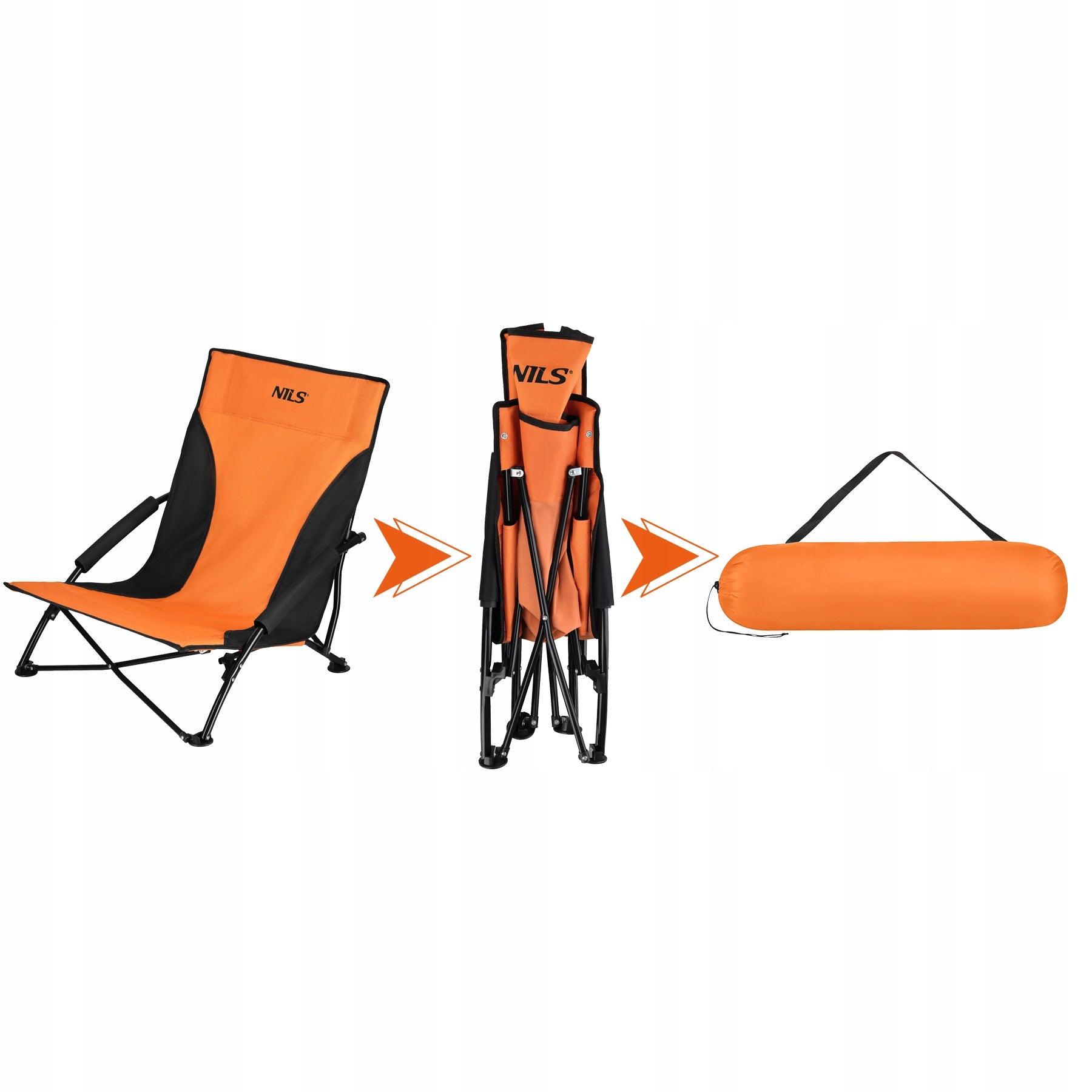 Fishing Chair with Backrest NILS Comfortable Lightweight Pores EAN (GTIN) 5908261686795