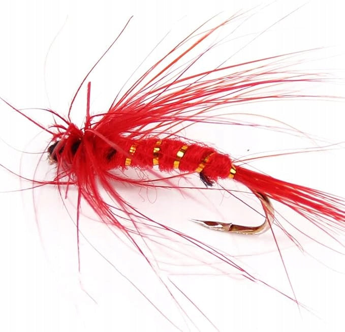 Fishing Flies Set Bait Sheet spinner rubber hook Model Muchy