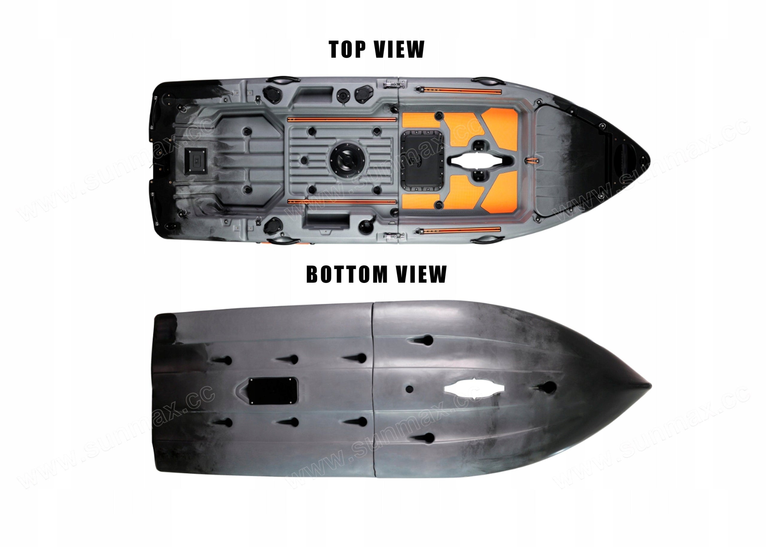 Fishing Kayak Haibo Baittrack Modular Motor GPS Anchor Battery 1 Pers Packaging status original